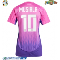 Maglie da calcio Germania Jamal Musiala #10 Seconda Maglia Femminile Europei 2024 Manica Corta